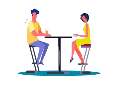 Социальное дистанцирование в барах и ресторанах